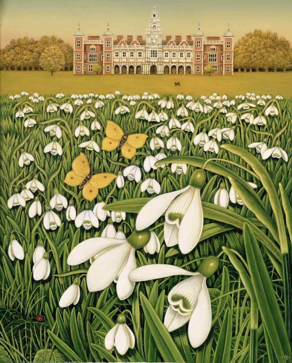 Sneeuwklokjesdag, Hatfield House door Frances Broomfield