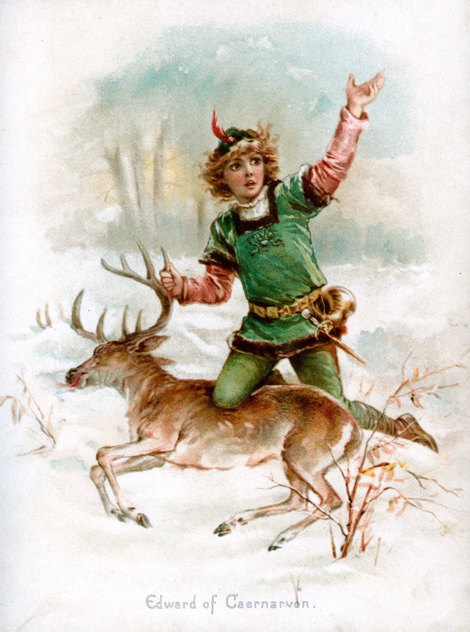 Edward van Caernarvon, 1897 door Frances Brundage