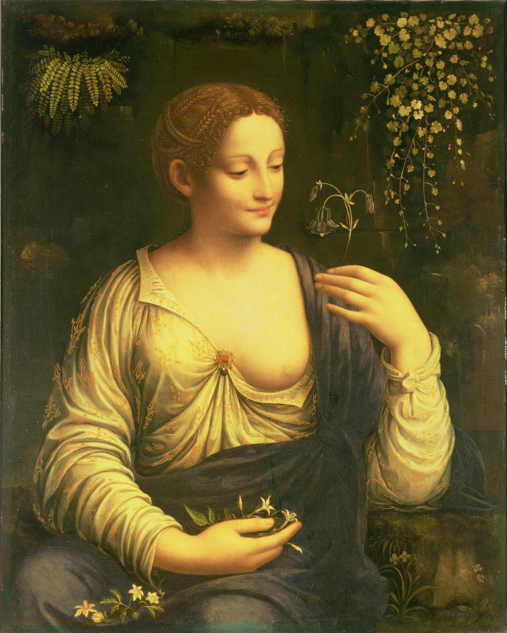Flora, ca. 1520 door Francesco Melzi