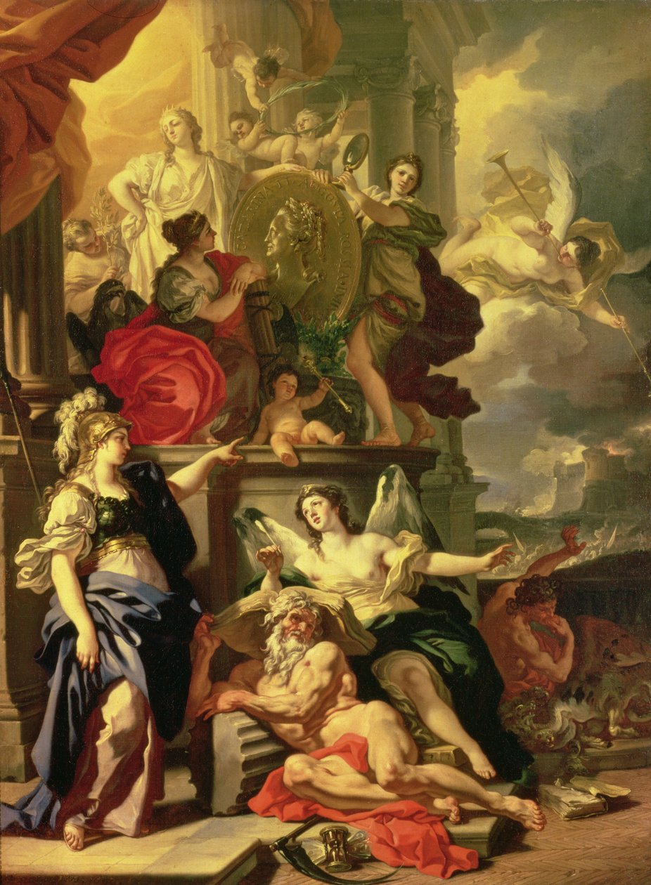 Allegorie van een heerschappij, 1690 door Francesco Solimena