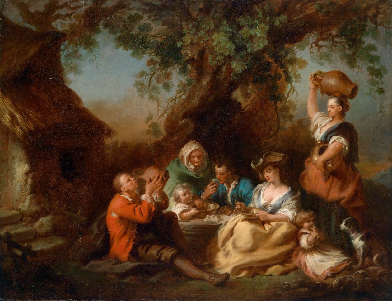 Ontbijt op het Platteland door Francesco Zuccarelli