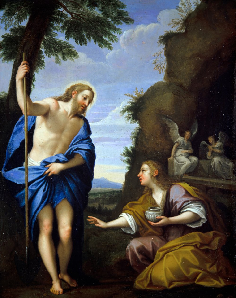 Noli me tangere door Francesco Albani