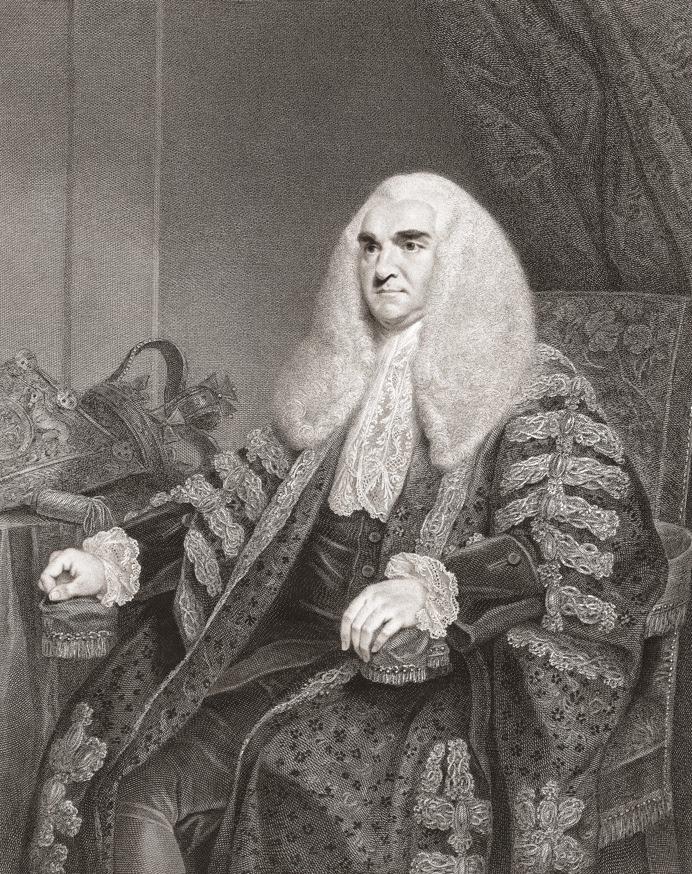 Edward Thurlow door Francesco Bartolozzi
