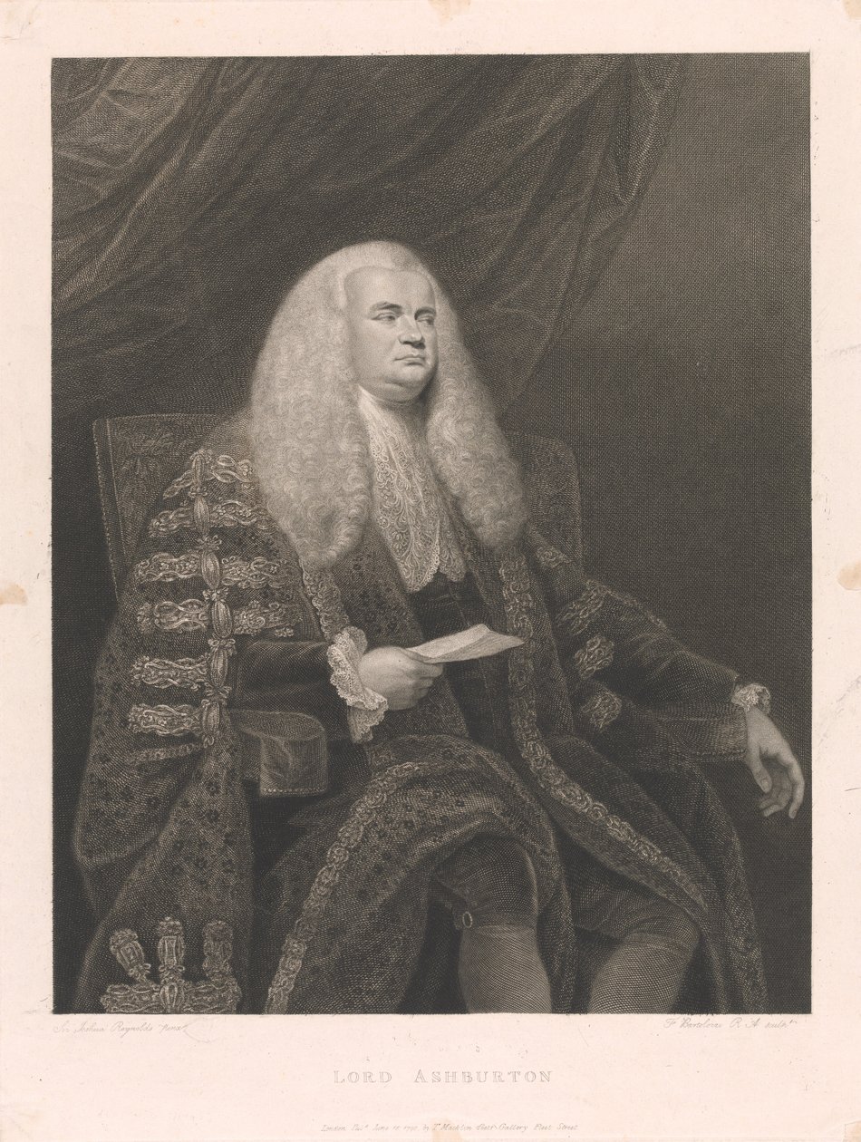Lord Ashburton door Francesco Bartolozzi