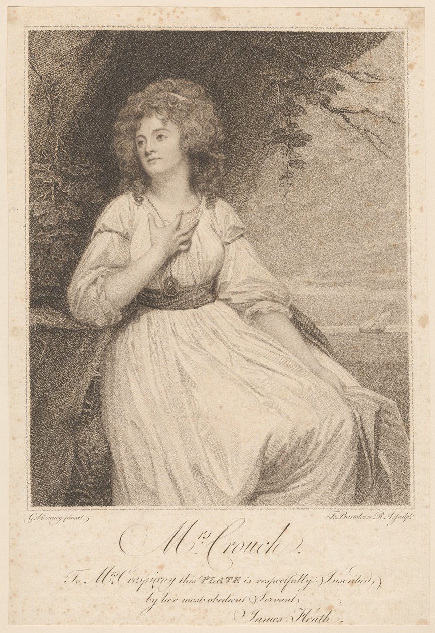 Miss Anna Crouch door Francesco Bartolozzi