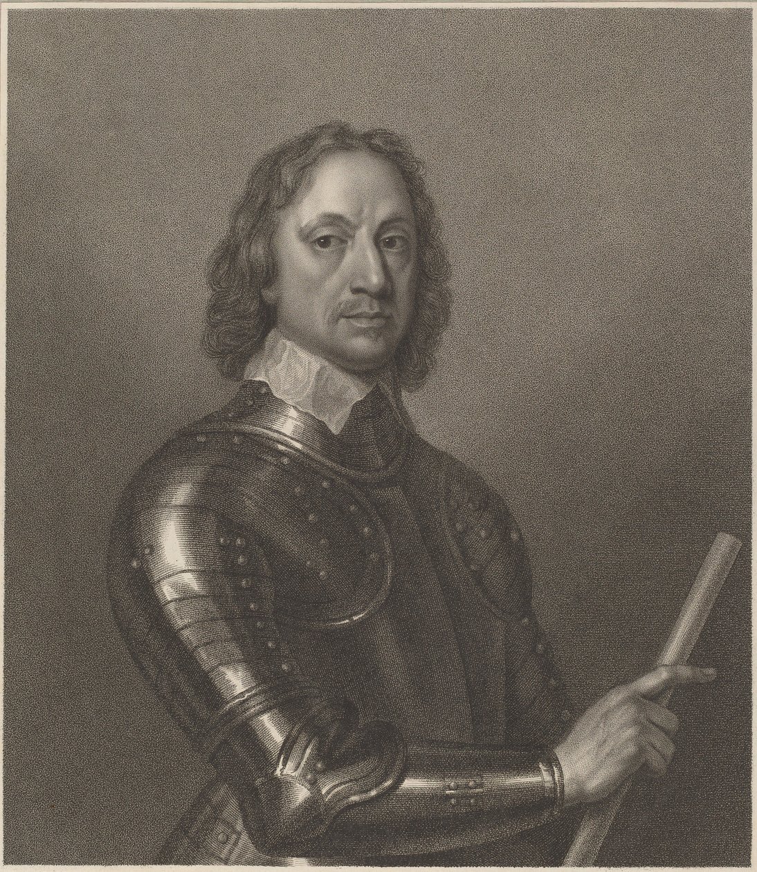 Oliver Cromwell door Francesco Bartolozzi