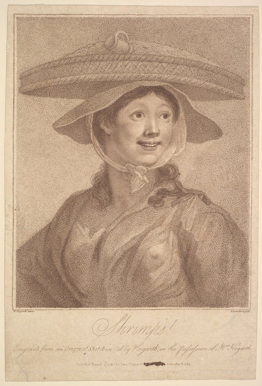 Garnalen!, [25 maart 1782], heruitgegeven 1790 door Francesco Bartolozzi