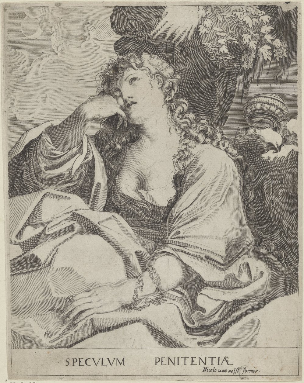 Maria Magdalena door Francesco Brizio (attributed to)