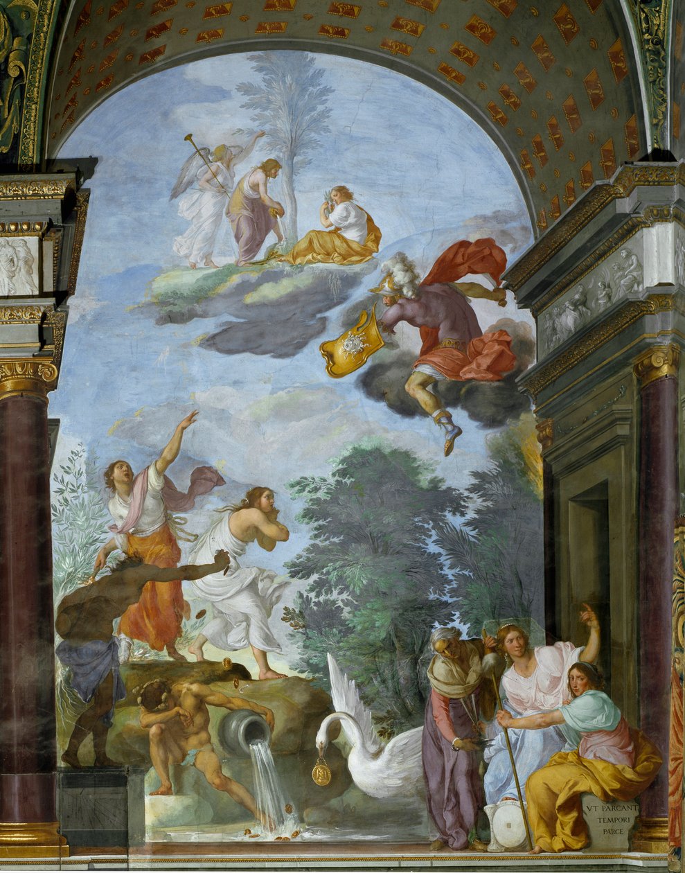 Allegorie van de dood van Lorenzo de Medici il Magnifico door Francesco Furini