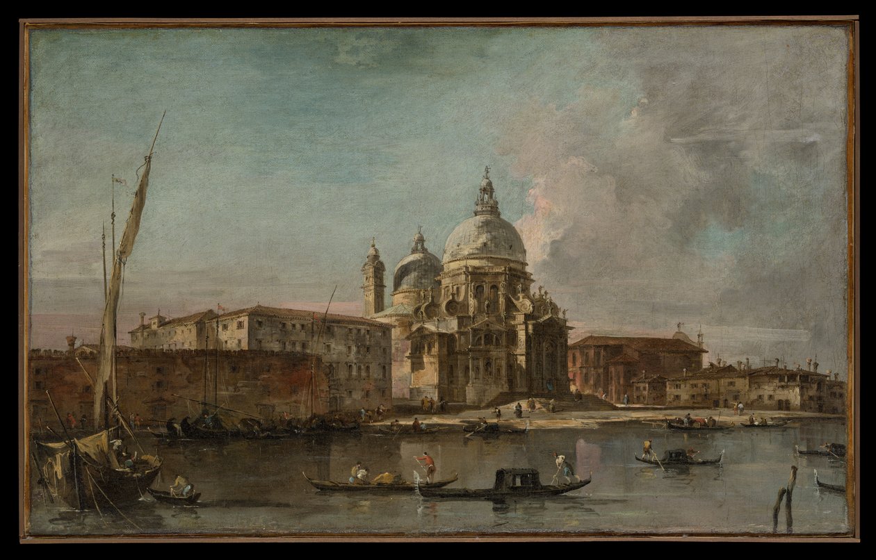 Santa Maria della Salute door Francesco Guardi