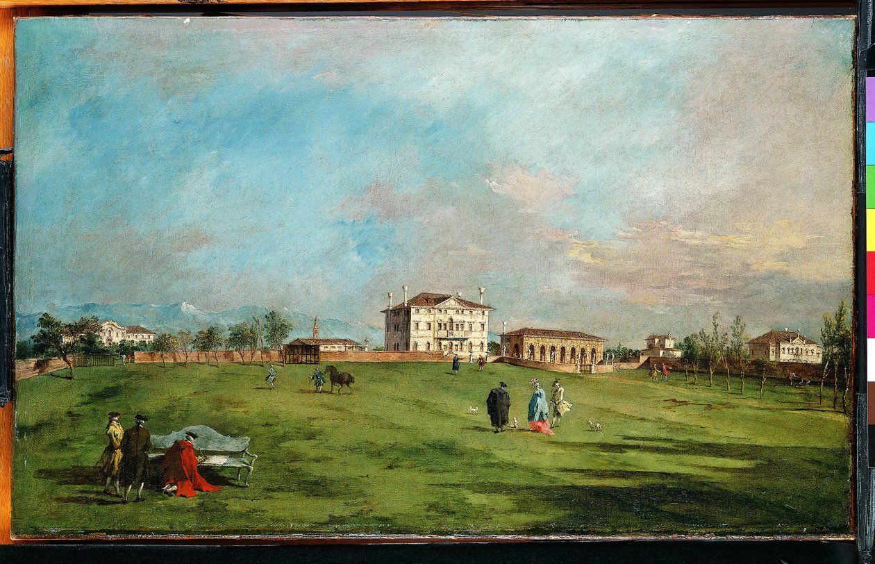 Villa Loredan, Paese door Francesco Guardi