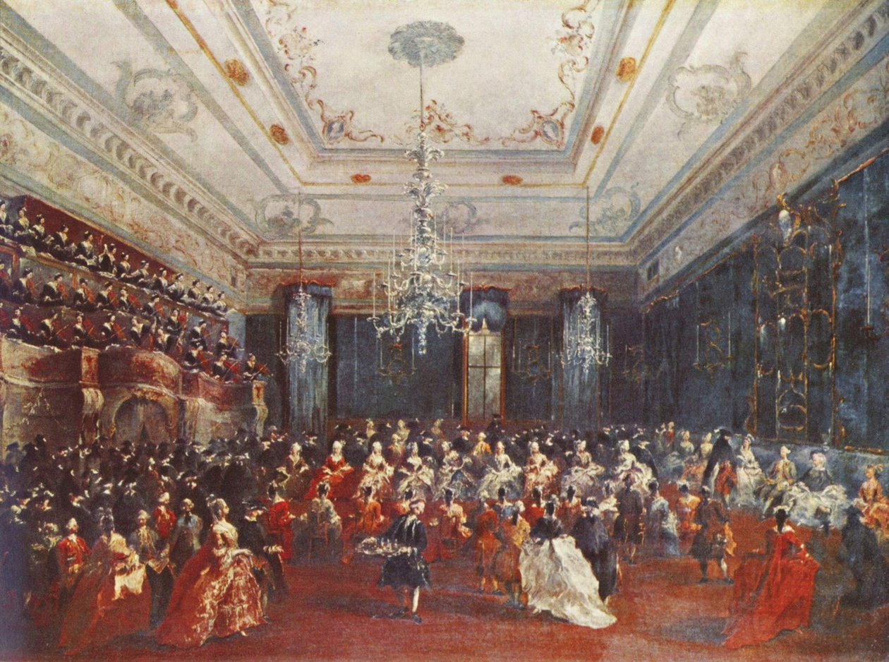 Venetiaans galaconcert door Francesco Guardi