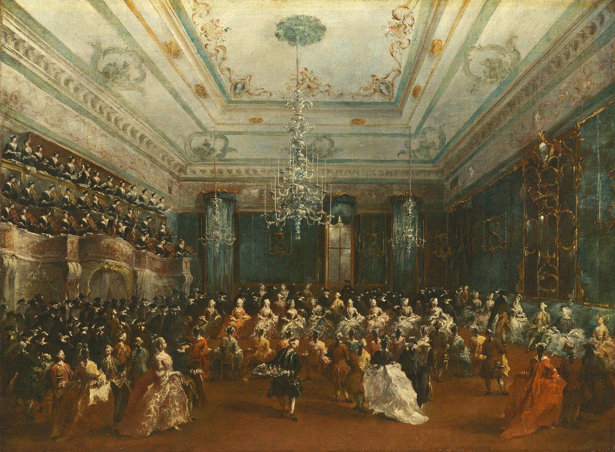 Venetiaans galaconcert door Francesco Guardi