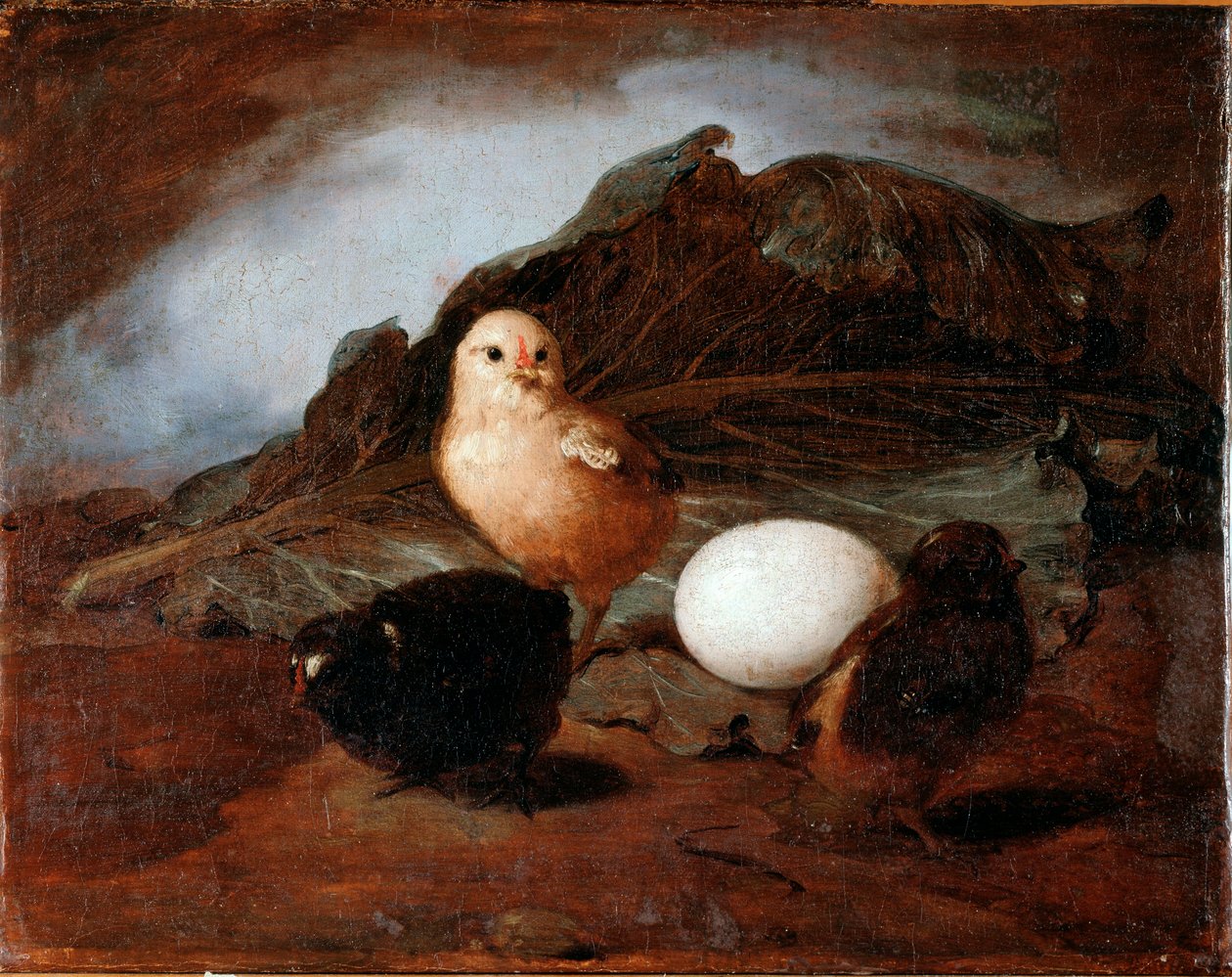 Kuikens Schilderij door Francesco Inganni (1793-1873) 1862 door Francesco Inganni