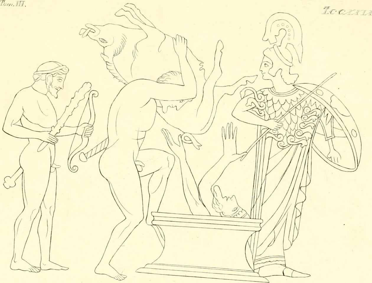 INGHIRAMI(1835) Schilderijen van Fictiele Vazen Vol3 T229 (14784558152) door Francesco Inghirami