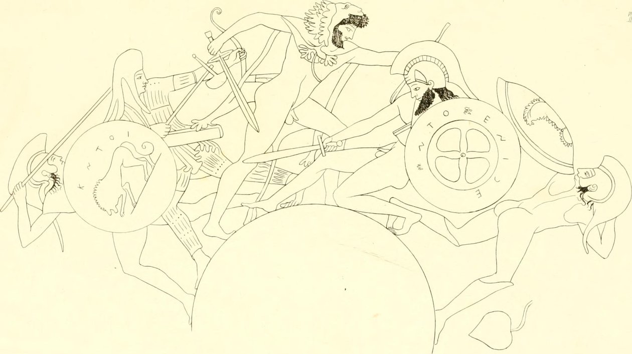 INGHIRAMI(1835) Schilderijen van Fictiele Vazen Vol3 T261 (14598226110) door Francesco Inghirami