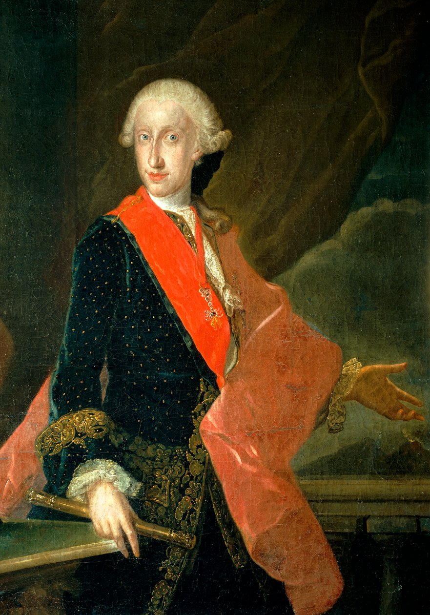 Portret van Ferdinand I van Twee Siciliën door Francesco Liani