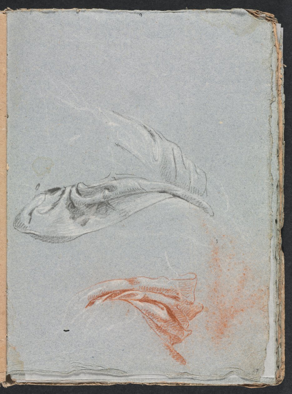 Verona Schetsboek: Draperiestudies (pagina 17) door Francesco Lorenzi