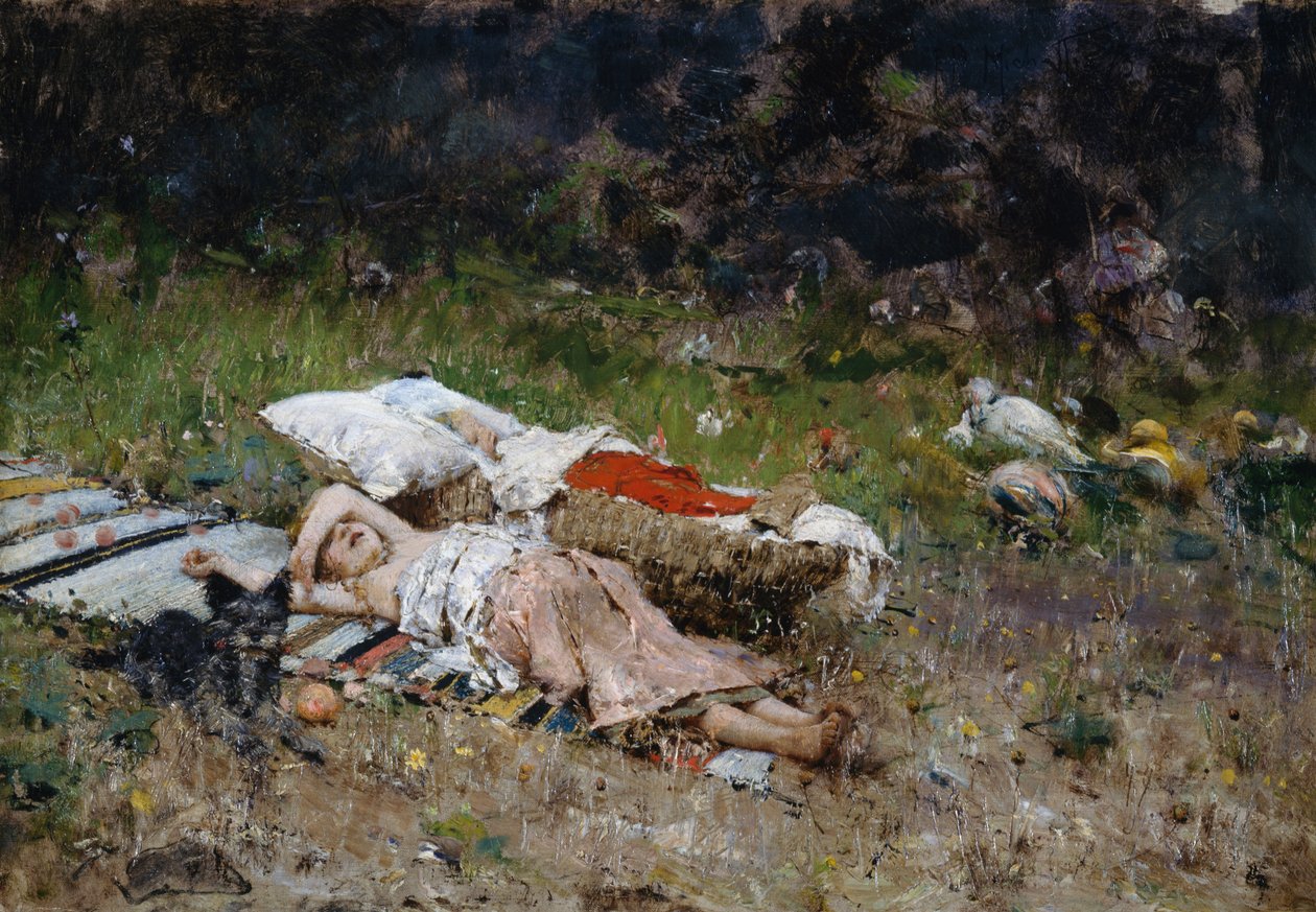 Broedsel door Francesco Paolo Michetti