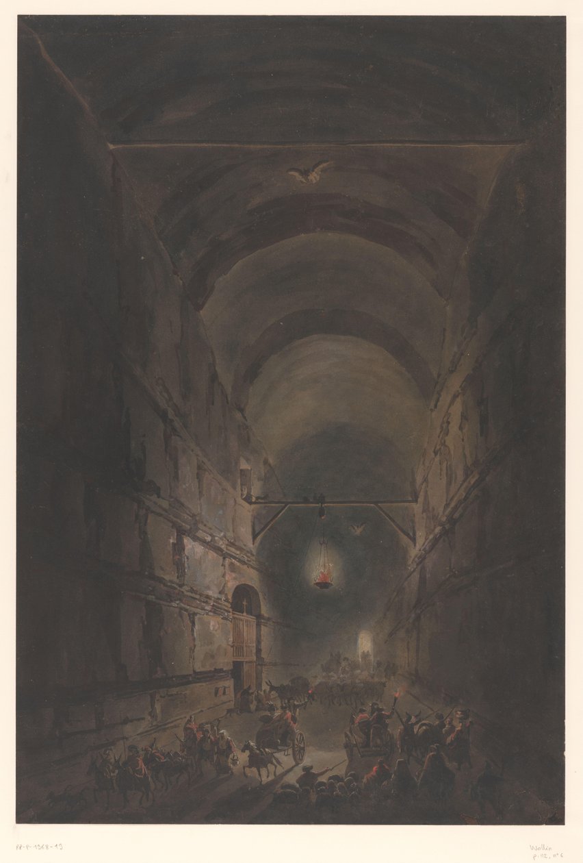 Grot van Pausillipo door Francesco Piranesi