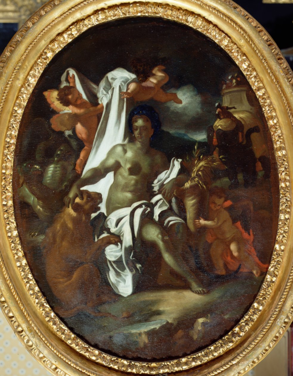 Allegorie van Afrika door Francesco Solimena