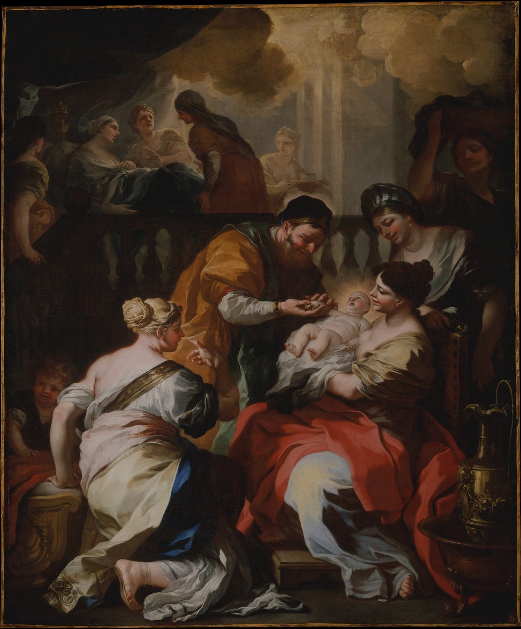 De geboorte van de Maagd door Francesco Solimena