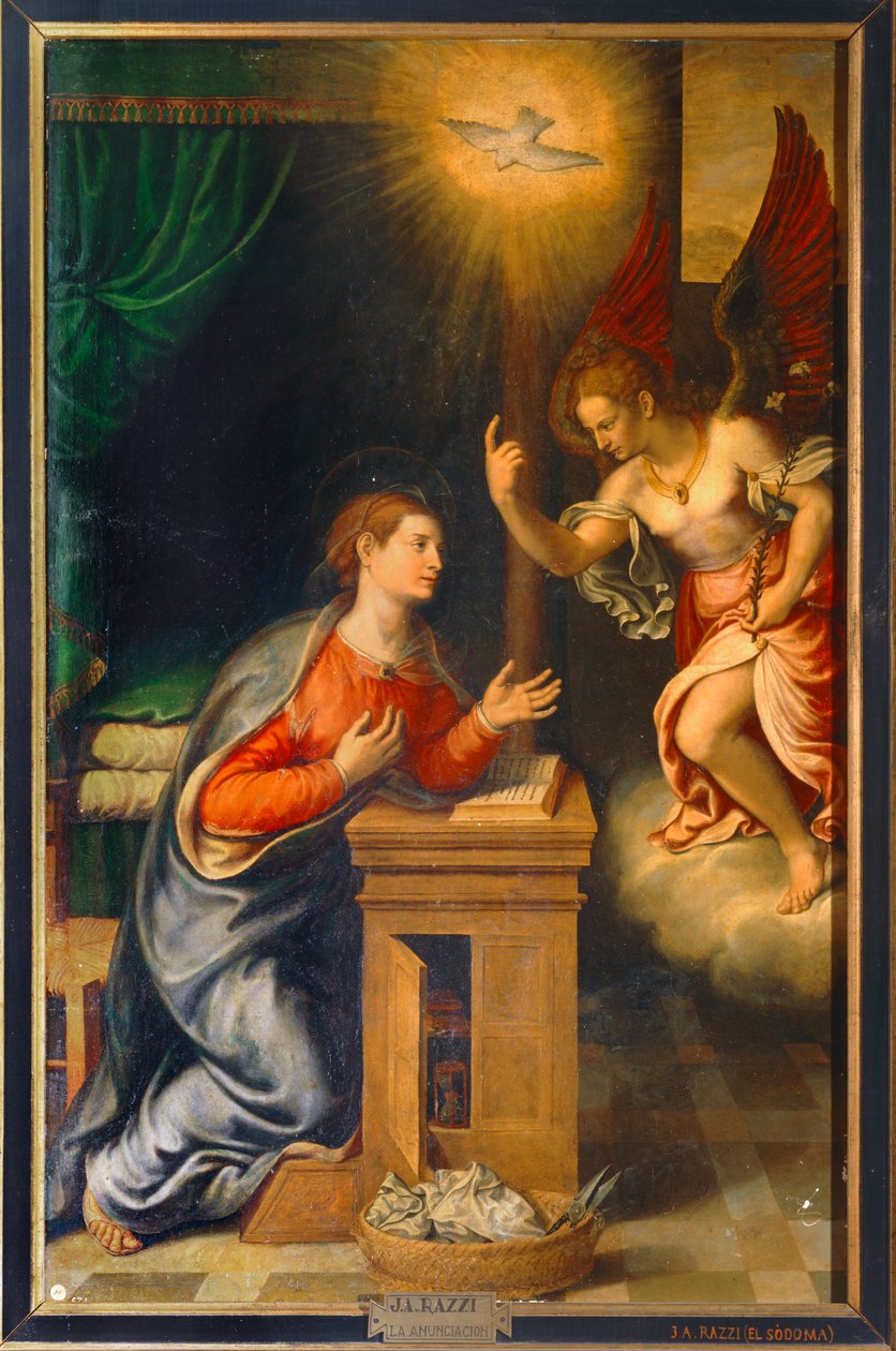 De preek van Johannes de Doper ... door Francesco Solimena