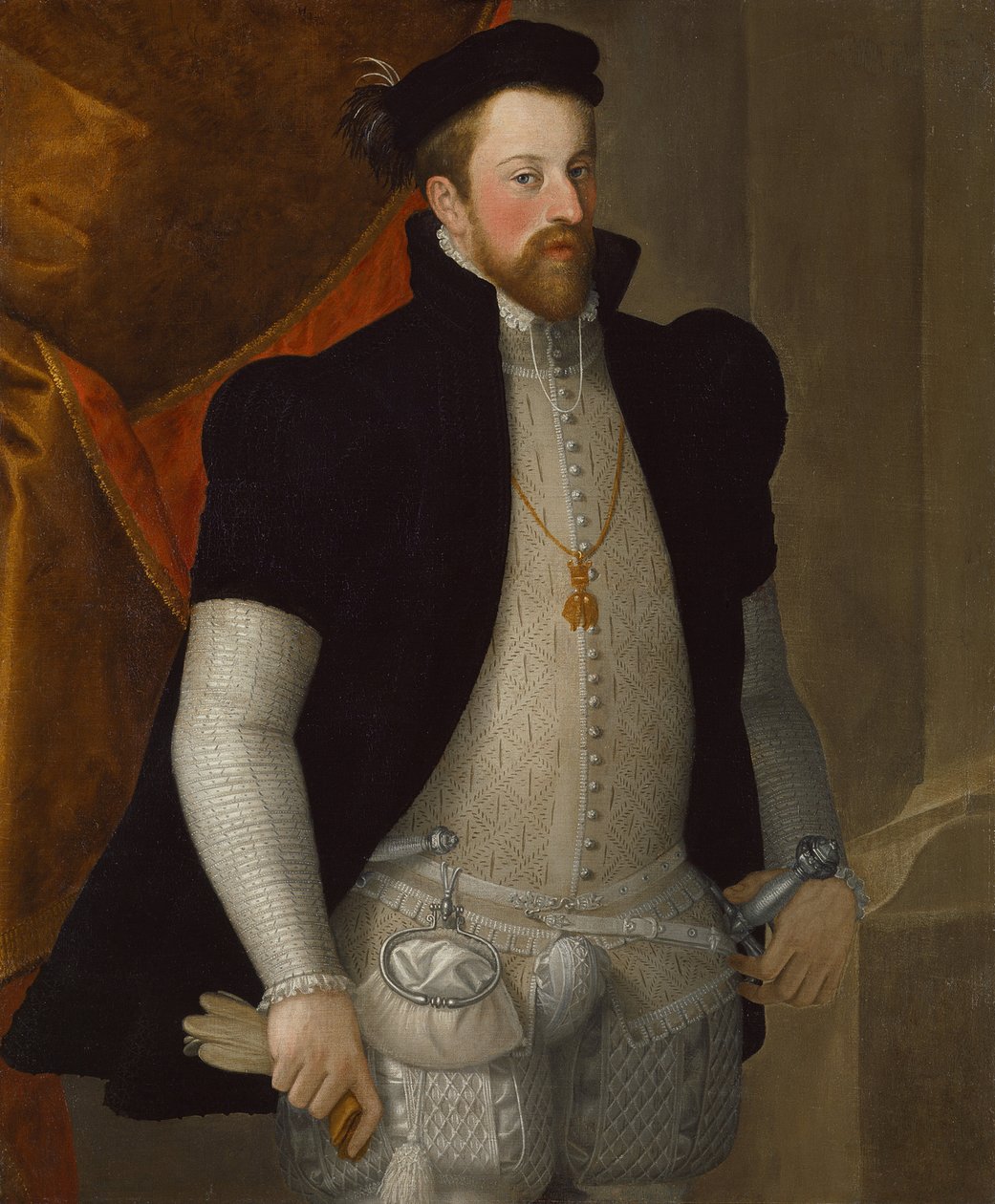 Portret van Ferdinand II (1529-1595), aartshertog van Oostenrijk door Francesco Terzio