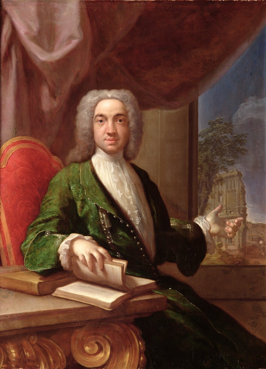 Portret van Sir Edward Gascoigne, 6e Baronet door Francesco Trevisani