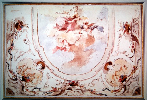 Achtergrondproject door Francesco attr. to Guardi
