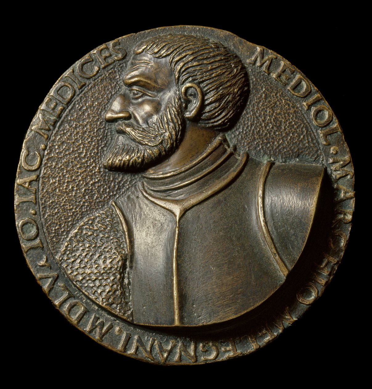 Buste van Gian Giacomo de Medici (1497-1556), Italiaanse Condottiero door Francesco da Sangallo