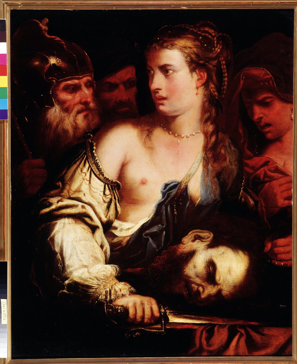 Judith met het hoofd van Holofernes door Francesco de (c.1600-54) Rosa