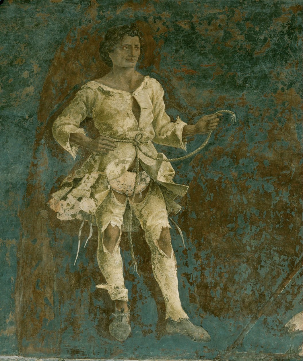 Hal van de maanden: Maart (fresco) door Francesco del & Roberti Ercole de