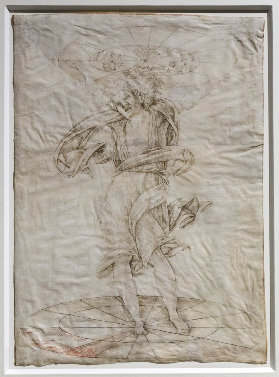 Atlas, ca. 1472-74 door Francesco di Giorgio Martini