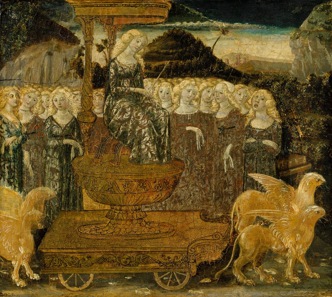 Godin van de Kuisheid door Francesco di Giorgio Martini