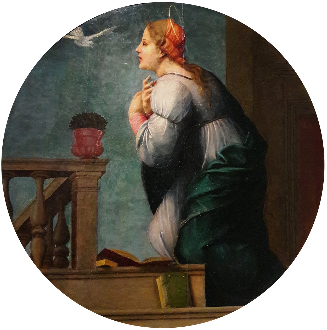 Maria van het Annunciatie paar door Francesco di Cristofano Franciabigio