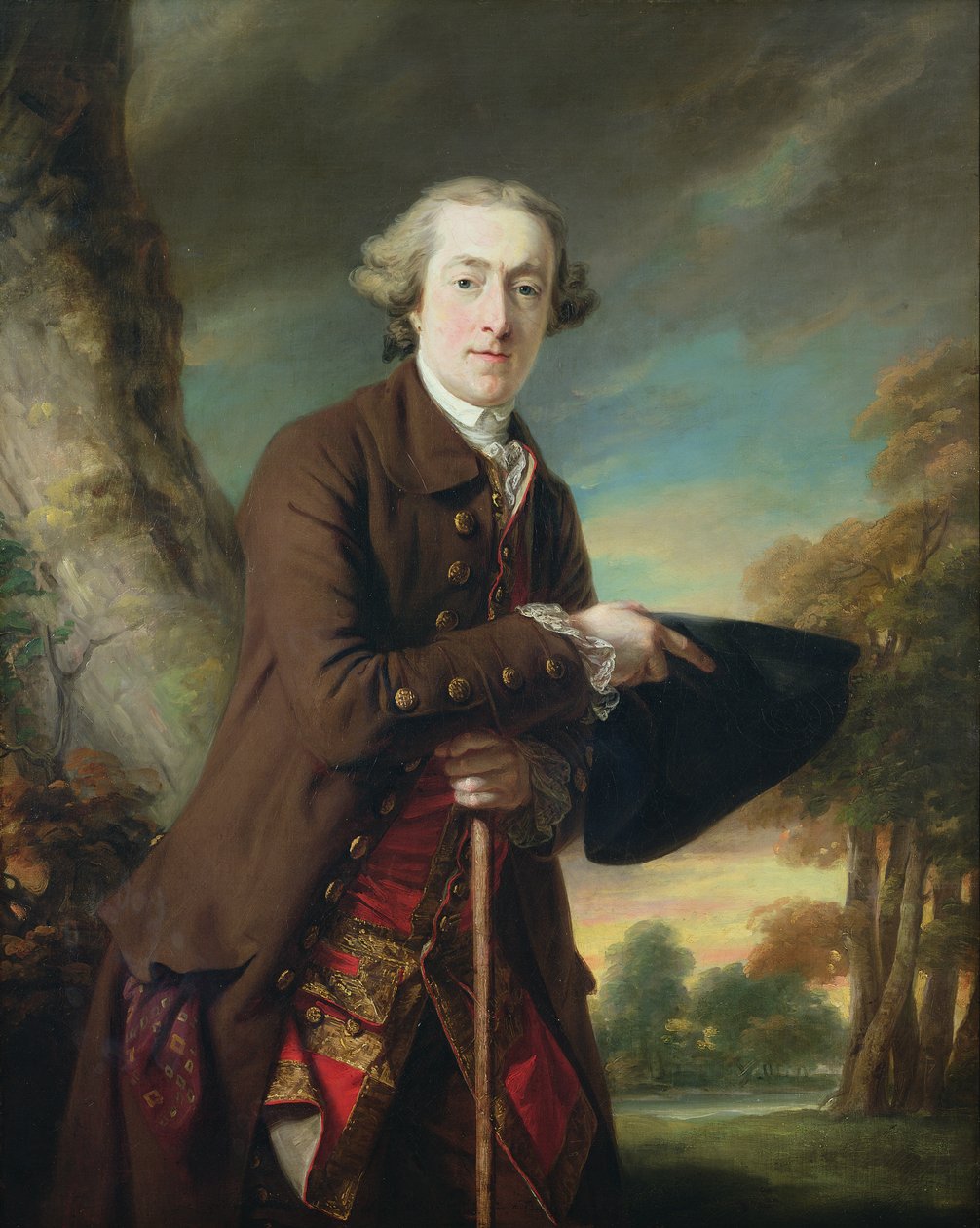 Portret van Charles Colmore, ca.1760-65 door Francis Cotes