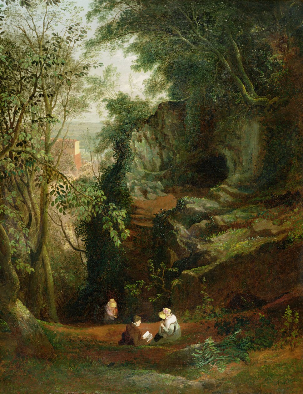 Landschap bij Clifton door Francis Danby