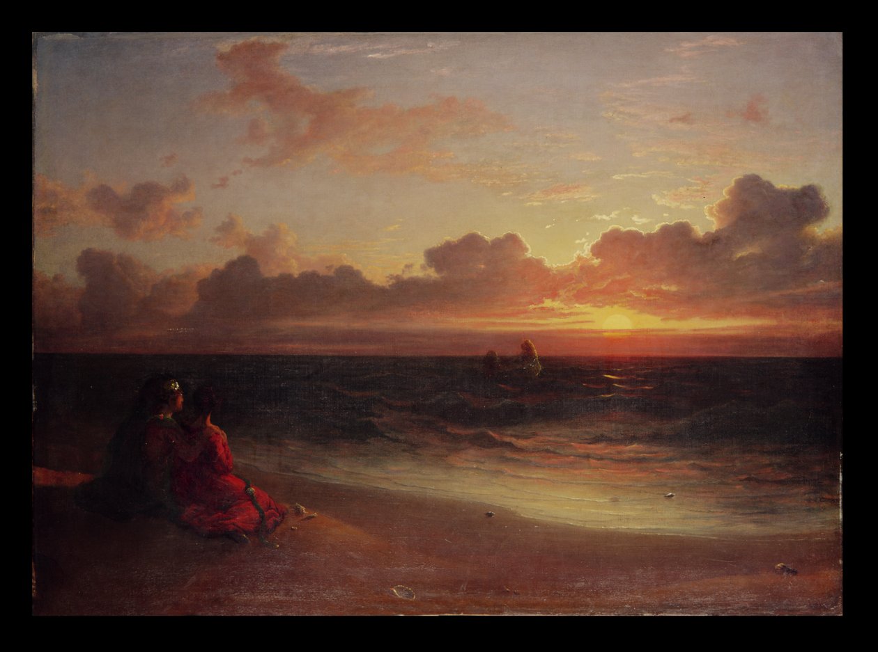 Zonsondergang door Francis Danby