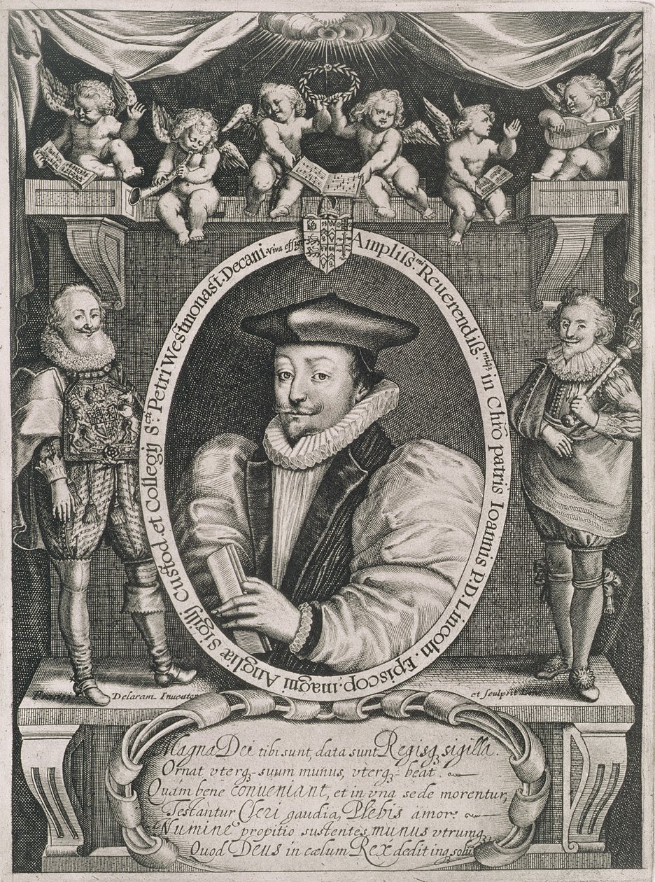 Portret van John Williams (1582-1650) Bisschop van Lincoln en Decaan van Westminster, gegraveerd door de kunstenaar, c.1621 door Francis Delaram