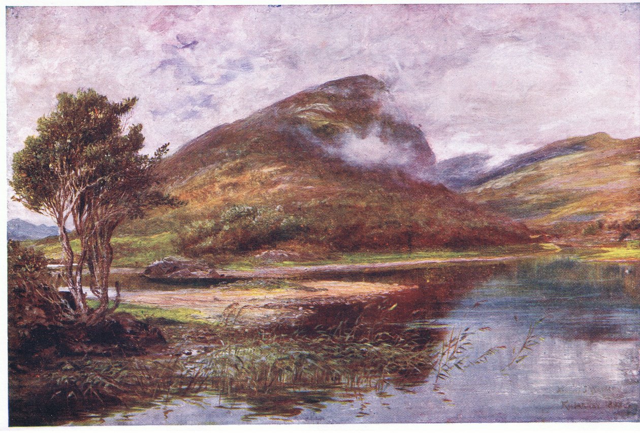 Het Adelaarsnest, Killarney, uit Glimpen op Veel Landen: Ierland gepubliceerd door Adams & Charles, 1909 door Francis S. Walker