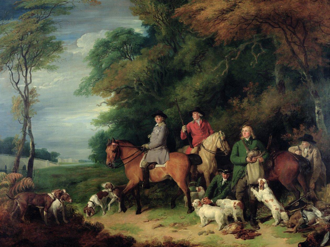 Terugkeer van het Jagen door Francis Wheatley