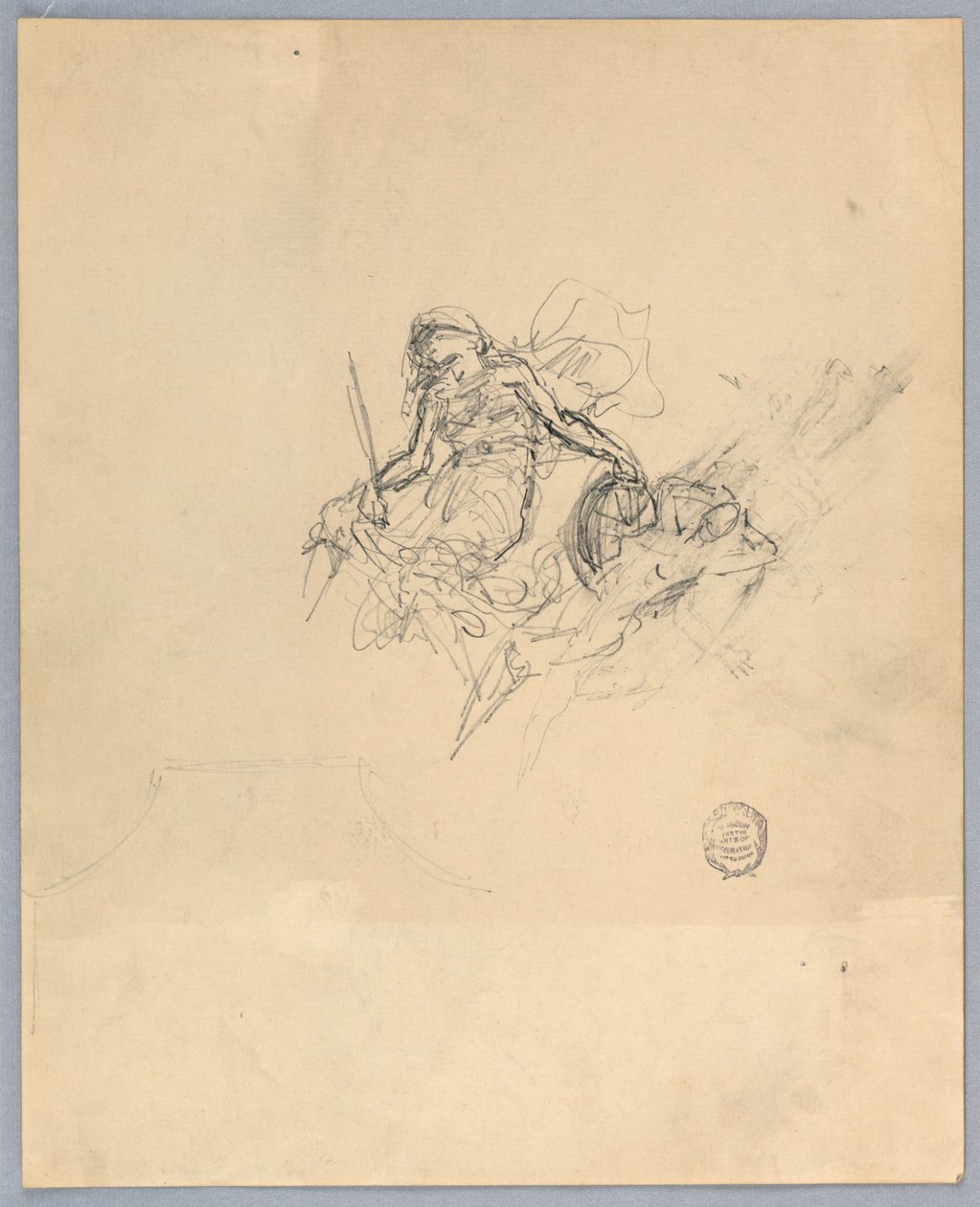 Schets van Fortuna door Francis Augustus Lathrop