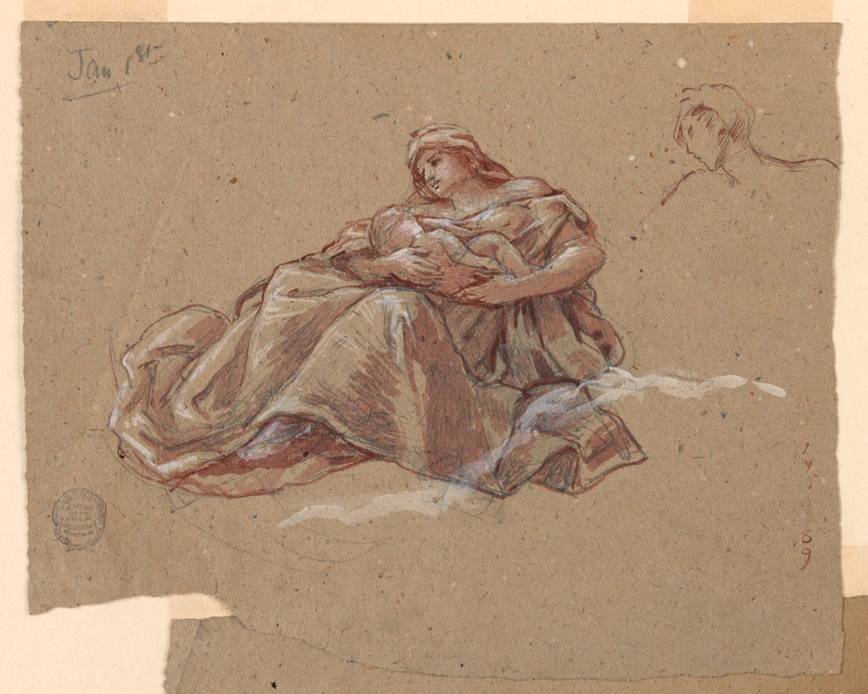Studie voor "Liefdadigheid," St. Bartholomew