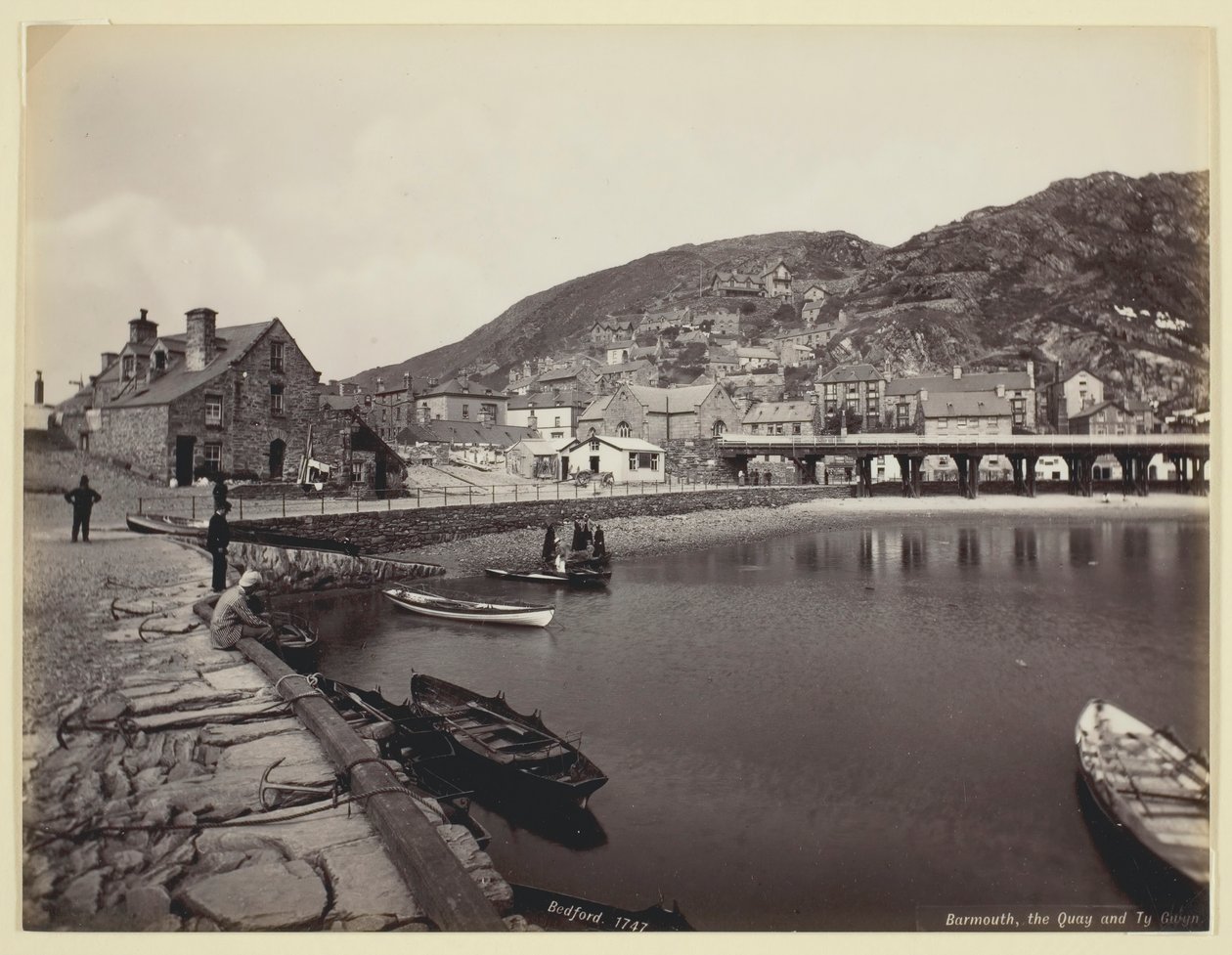 Barmouth, de Kade en Ty Gwyn, 1860-1894 door Francis Bedford