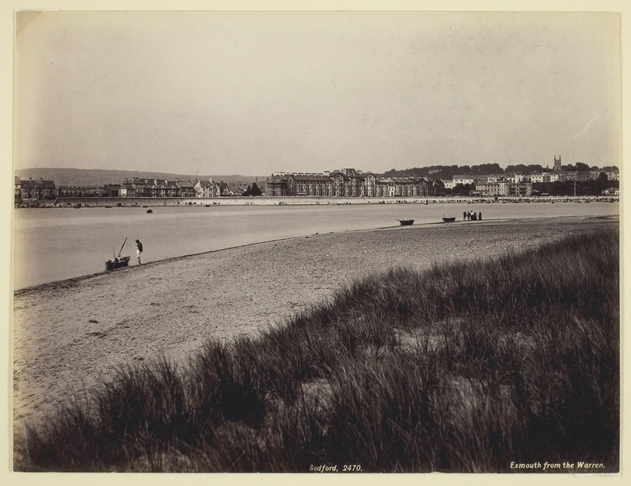 Exmouth vanaf de Warren door Francis Bedford