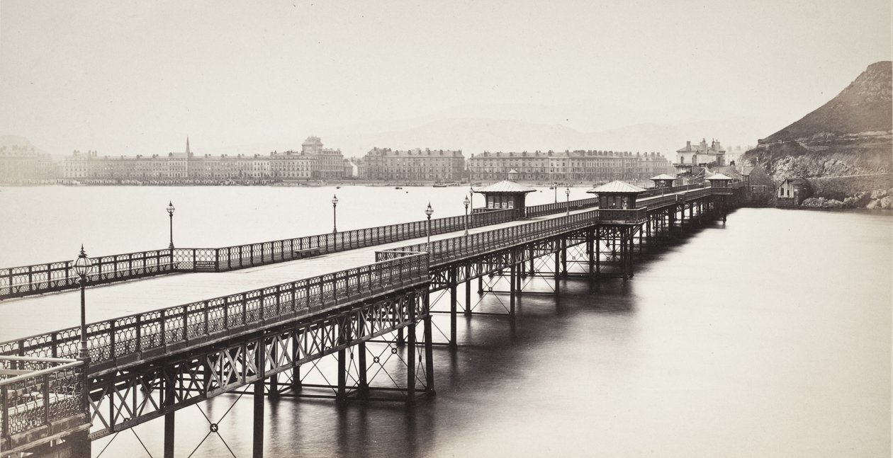 Llandudno vanaf de pierkop (681) door Francis Bedford