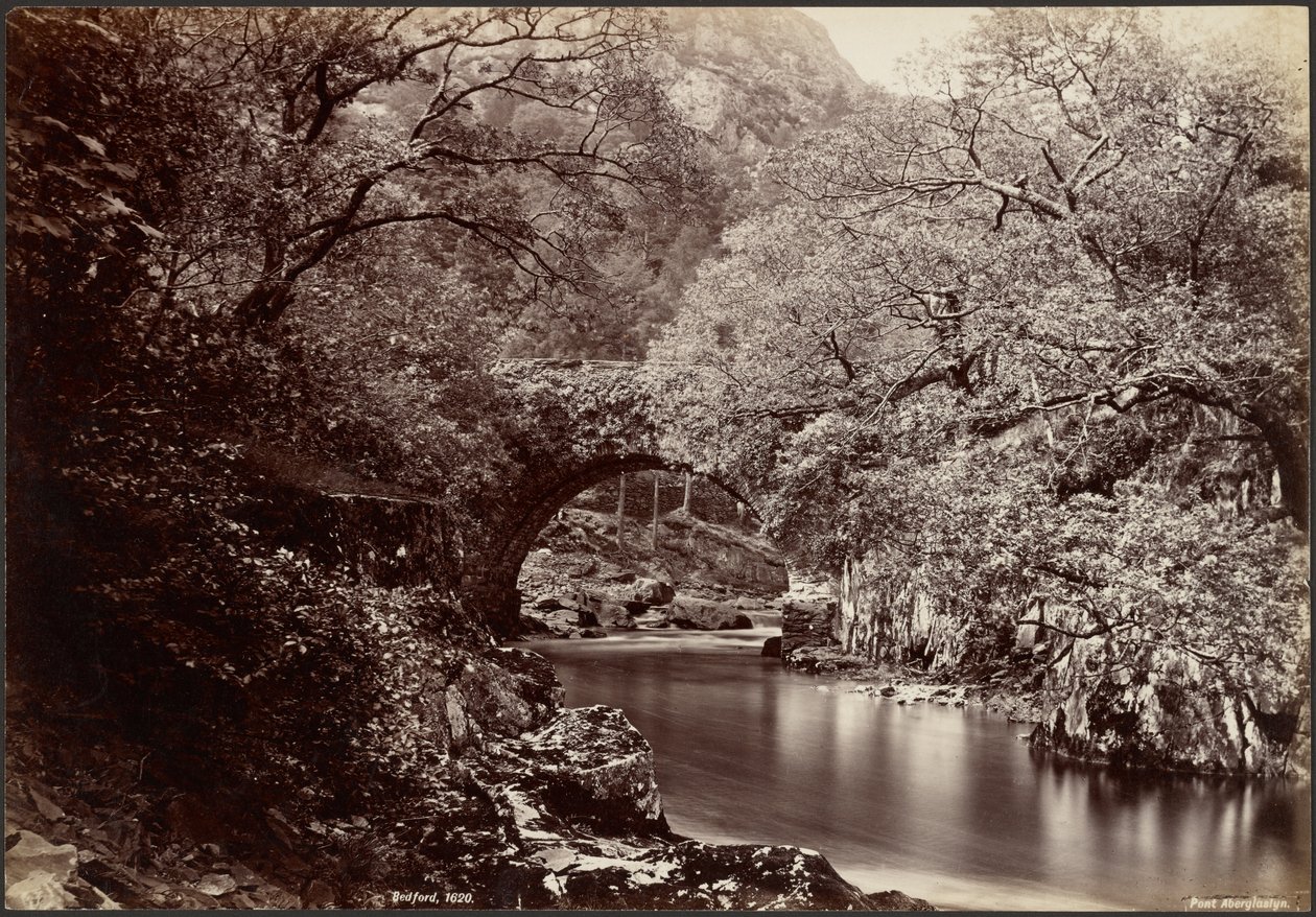 Pont Aberglaslyn door Francis Bedford