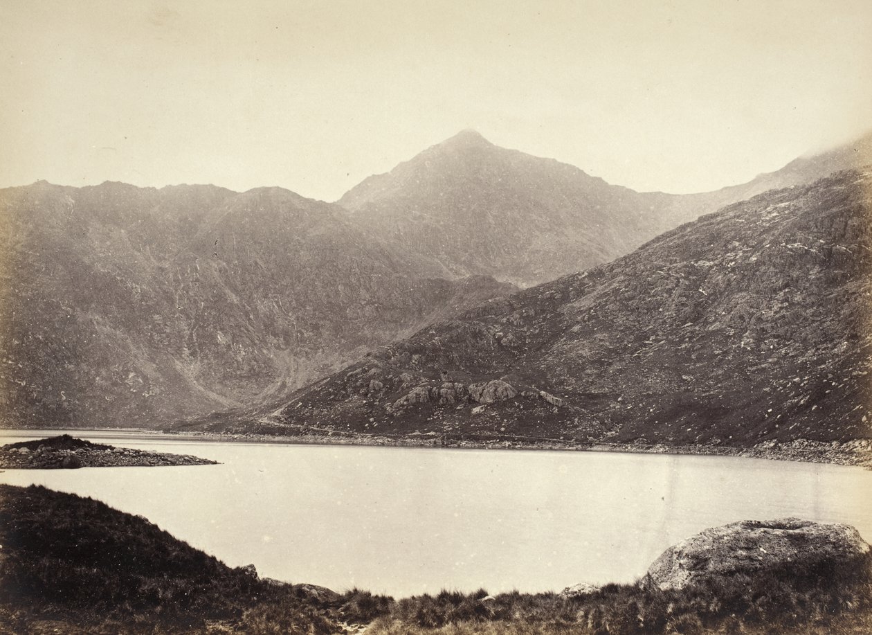 Snowdon, vanaf Llyn Llydaw (528) door Francis Bedford