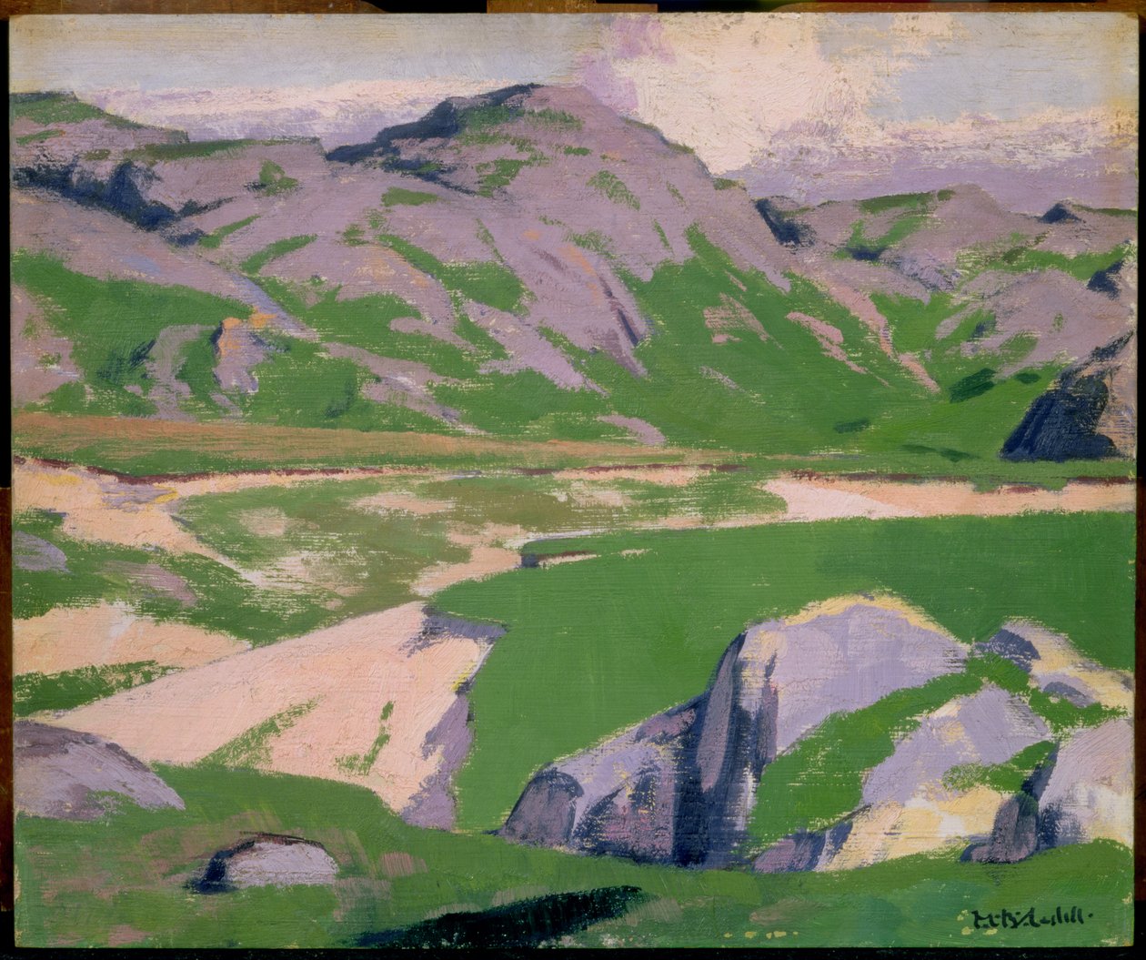 Meer en Bergen door Francis Campbell Boileau Cadell